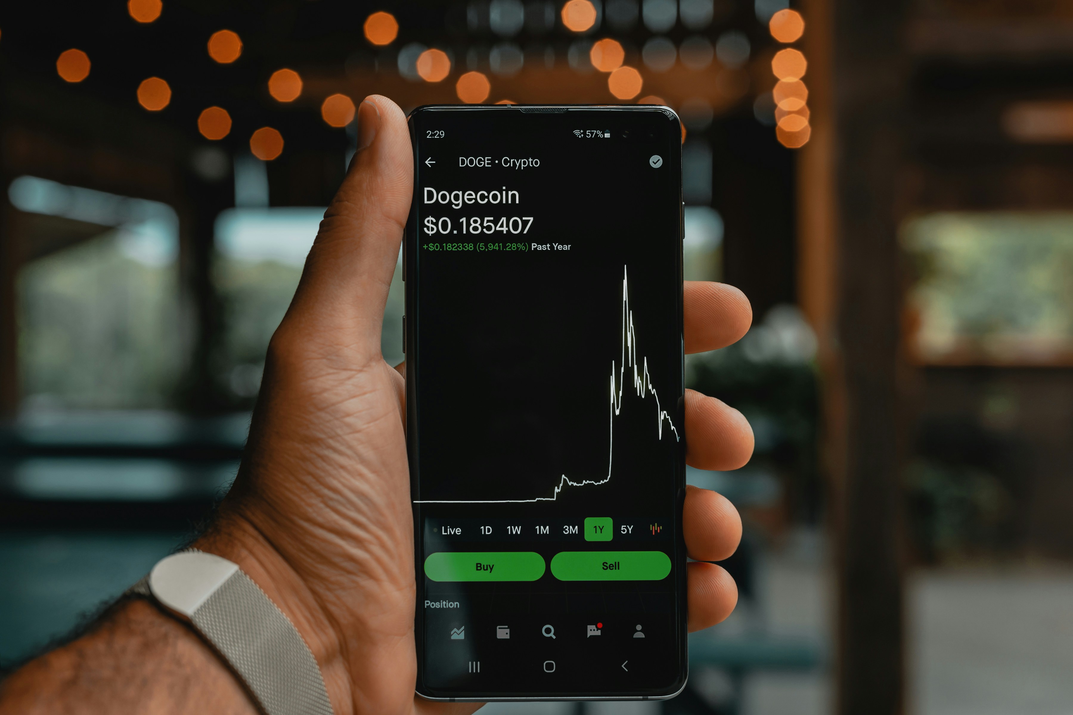 Execution precision during volatile crypto CFD market sessions.